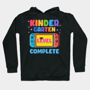 Kindergarten Level Complete Last Day Of School Gift For Boys Girls Kids Hoodie